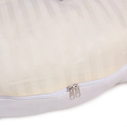 Наволочка №10081 Satin Stripe "Soft Yellow" - 3