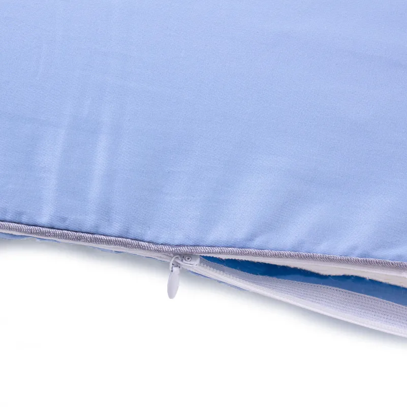 Наволочка №10043 Satin 0842 Light Blue - 8