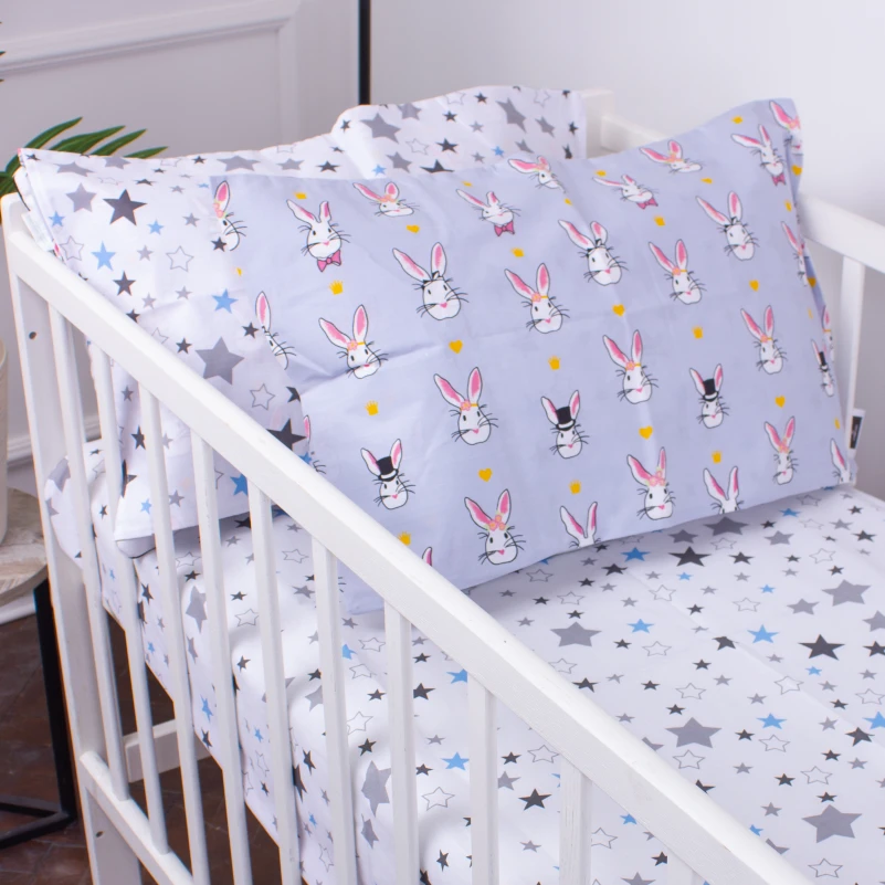 Комплект постільної білизни Бязь Kids Time 17-0527 Bunnies - 3