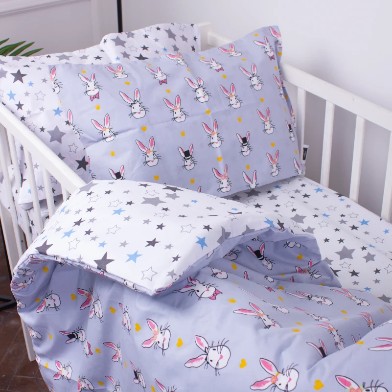 Комплект постільної білизни Бязь Kids Time 17-0527 Bunnies - 5