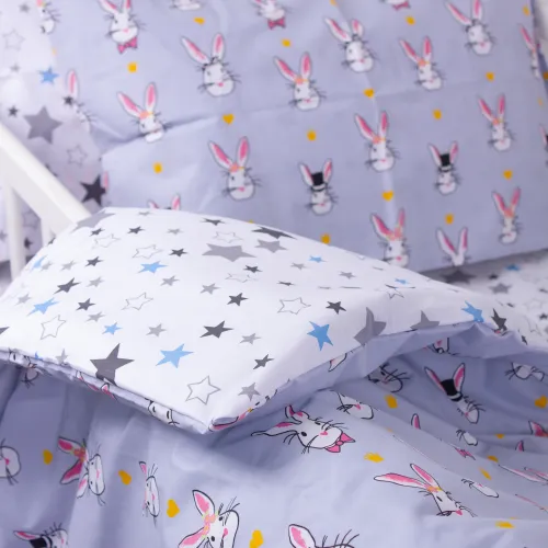 Наволочка Бязь Kids Time 17-0527 Bunnies - 4