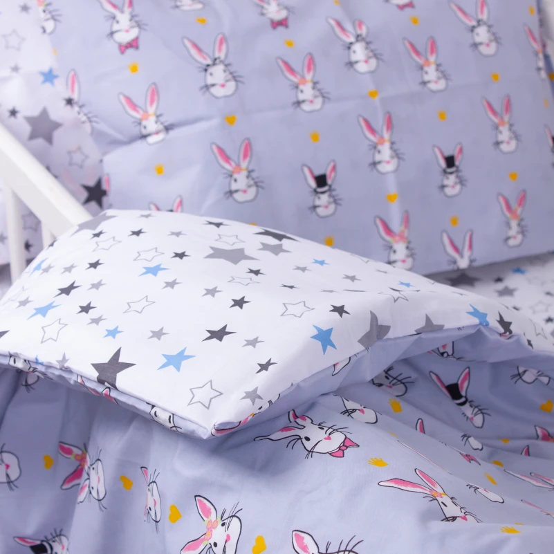 Комплект постільної білизни Бязь Kids Time 17-0527 Bunnies - 6