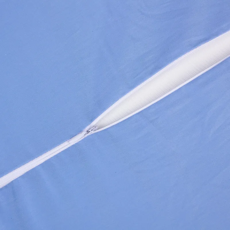 Наволочка №10043 Satin 0842 Light Blue - 5