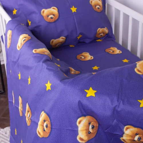 Простынь детская Сатин Kids Time 22-1245 Berry