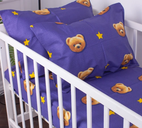 Простынь детская Сатин Kids Time 22-1245 Berry - 2