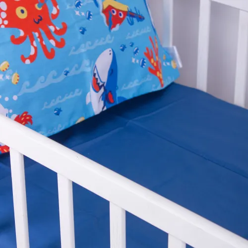 Простынь детская Сатин Kids Time 22-1314 Cerulean