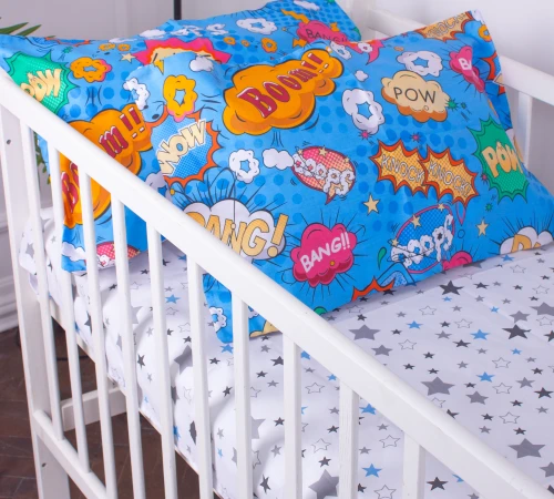 Наволочка Бязь Kids Time 17-0511 Bombs