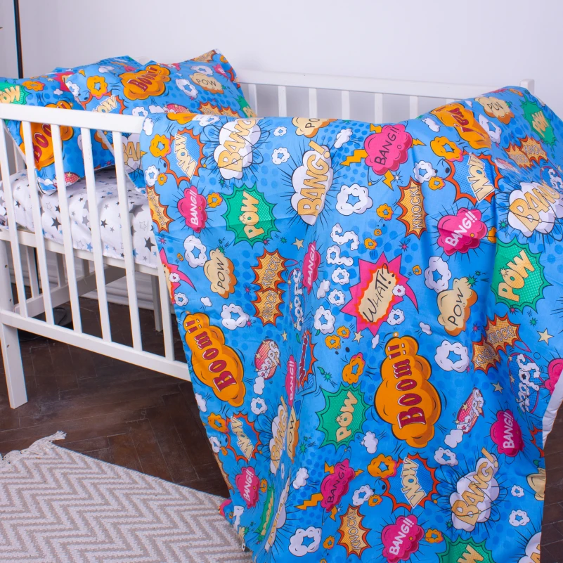 Комплект постільної білизни Бязь Kids Time 17-0511 Bombs - 1