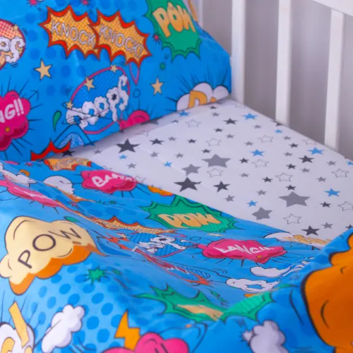 Підковдра дитяча Бязь Kids Time 17-0511 Bombs - 5