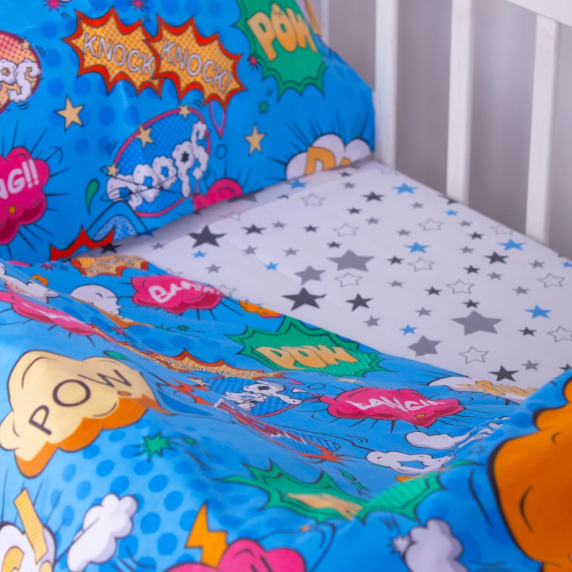 Комплект постільної білизни Бязь Kids Time 17-0511 Bombs - 2