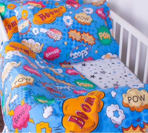 Наволочка Бязь Kids Time 17-0511 Bombs - 2