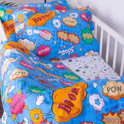 Наволочка Бязь Kids Time 17-0511 Bombs - 2