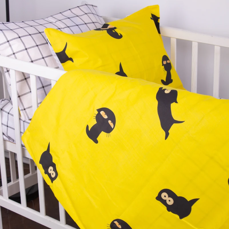 Наволочка Бязь Kids Time 17-0572 Black Cat - 2