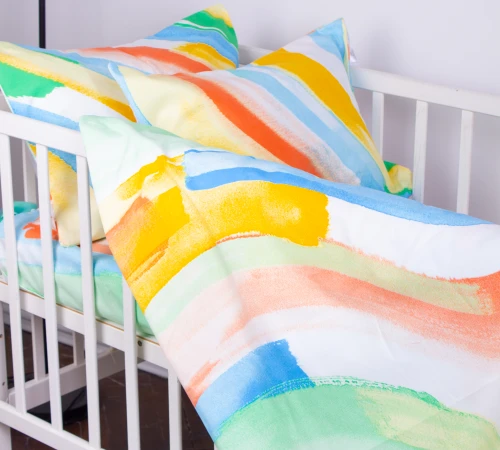 Пододеяльник Бязь Kids Time 17-0577 Summer paint - 2