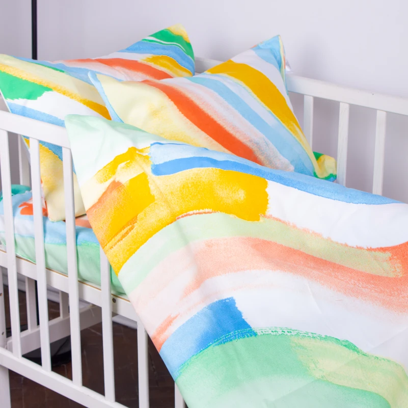 Пододеяльник Бязь Kids Time 17-0577 Summer paint - 1