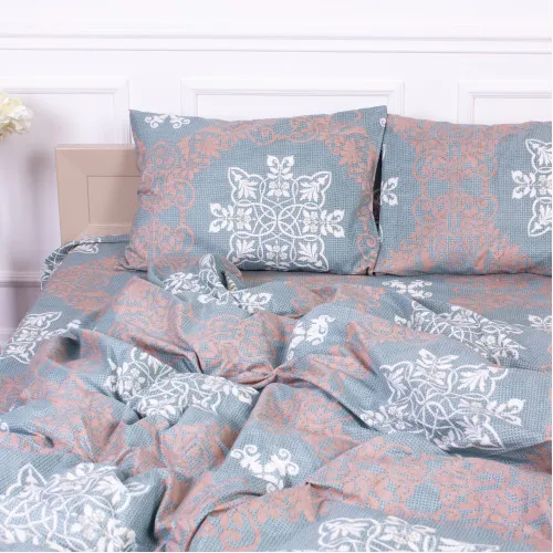 Комплект постільної білизни Мікрофібра принт 15-0263 Robert  - 2