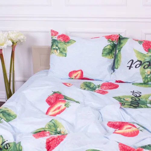 Комплект постільної білизни Мікрофібра принт 15-0604 Life is sweet  - 2