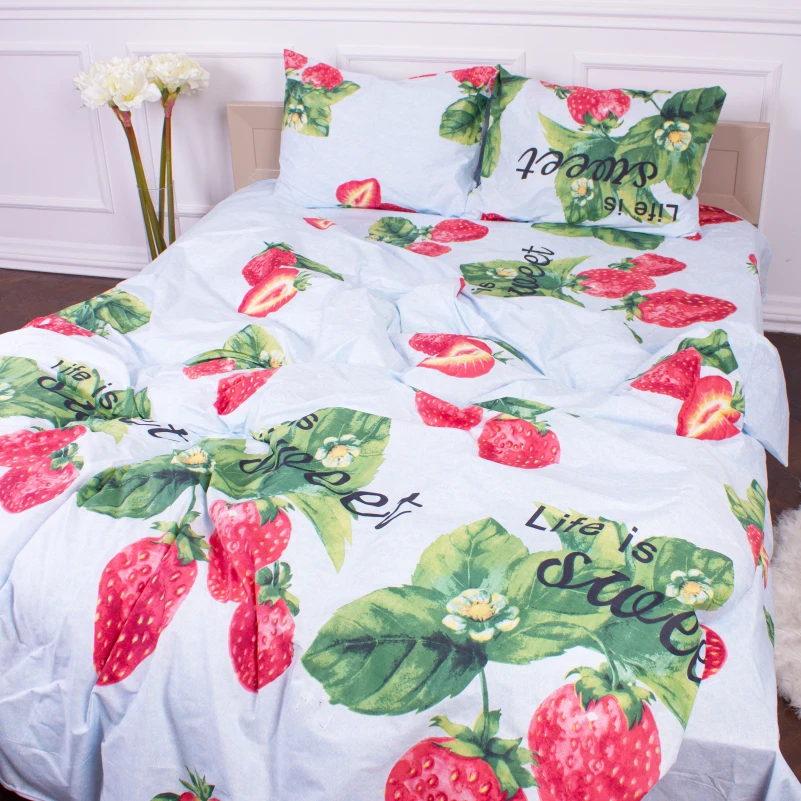 Комплект постельного белья Микрофибра принт 15-0604 Life is sweet  - 2