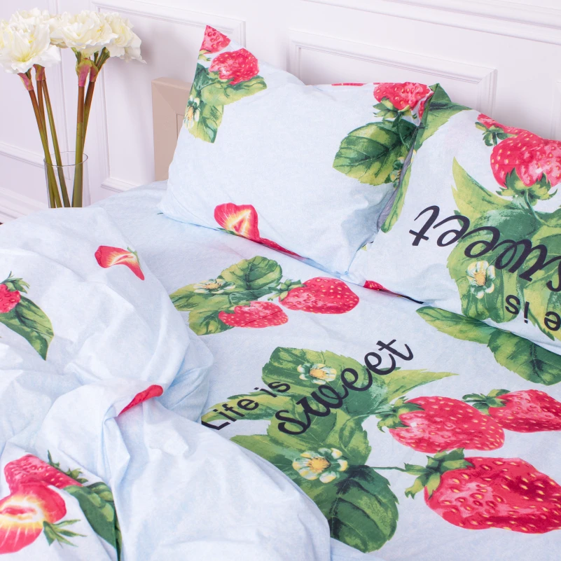 Комплект постельного белья Микрофибра принт 15-0604 Life is sweet  - 4