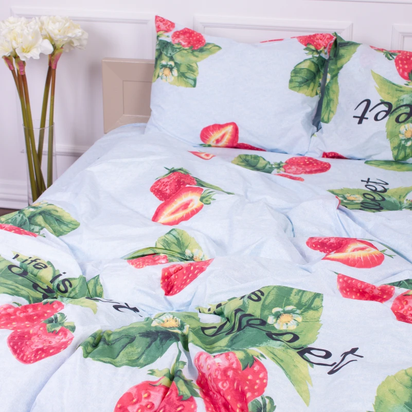 Комплект постельного белья Микрофибра принт 15-0604 Life is sweet  - 7