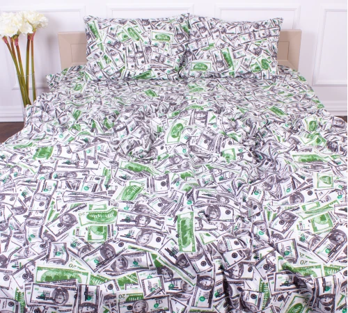 Комплект постельного белья Микрофибра принт 15-0214 Serbia 