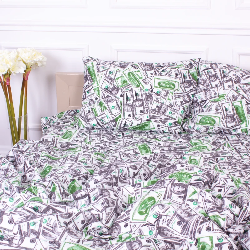 Комплект постельного белья Микрофибра принт 15-0214 Serbia  - 2