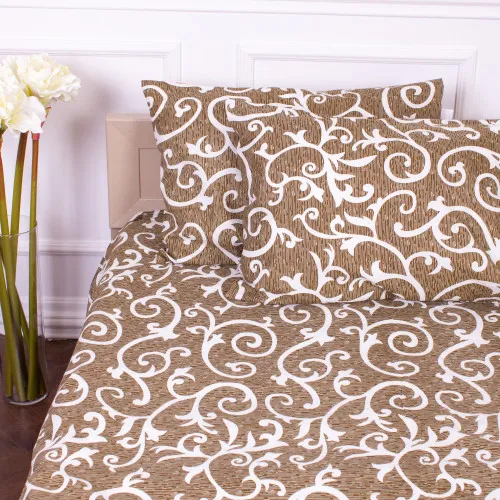 Наволочка Микрофибра принт 15-0230 Latte 