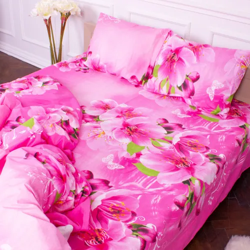 Простынь Микрофибра принт 15-0292 Rosemary 