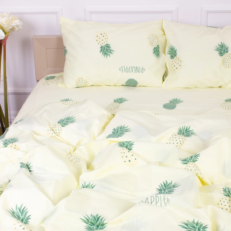 Комплект постельного белья Микрофибра принт 15-0602 Ananas  - 1