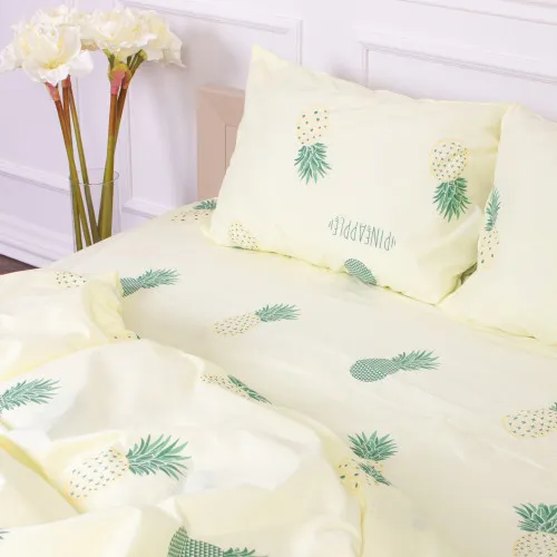 Простирадло Мікрофібра принт 15-0602 Ananas  - 2