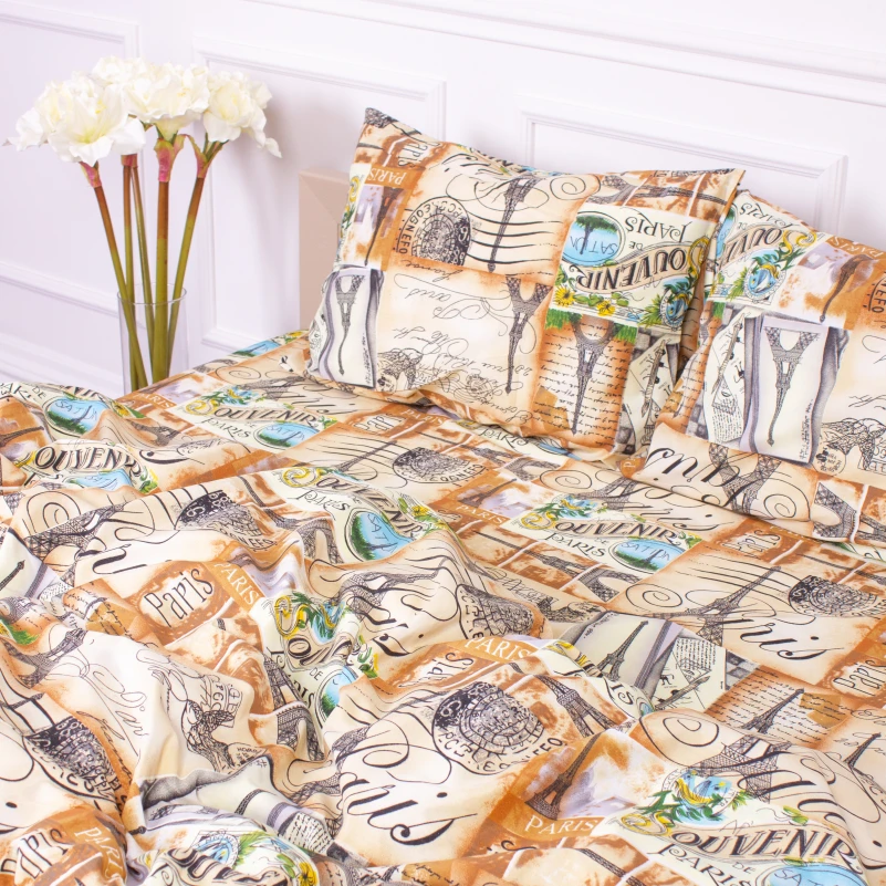 Комплект постельного белья Микрофибра принт 15-0300 Abriola - 4