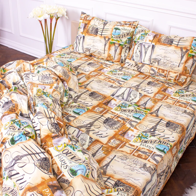 Комплект постельного белья Микрофибра принт 15-0300 Abriola - 5