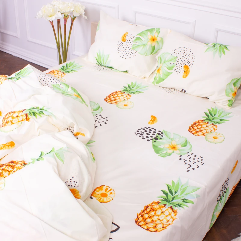 Комплект постельного белья Микрофибра принт 15-0304 Baceno  - 4