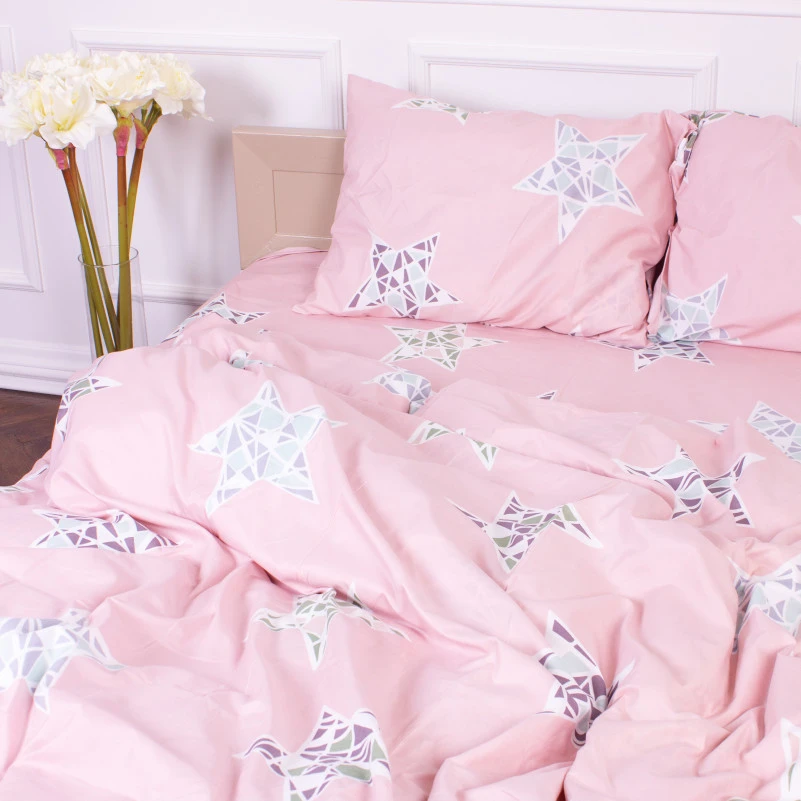 Комплект постельного белья Микрофибра принт 15-0202 Victoria  - 1