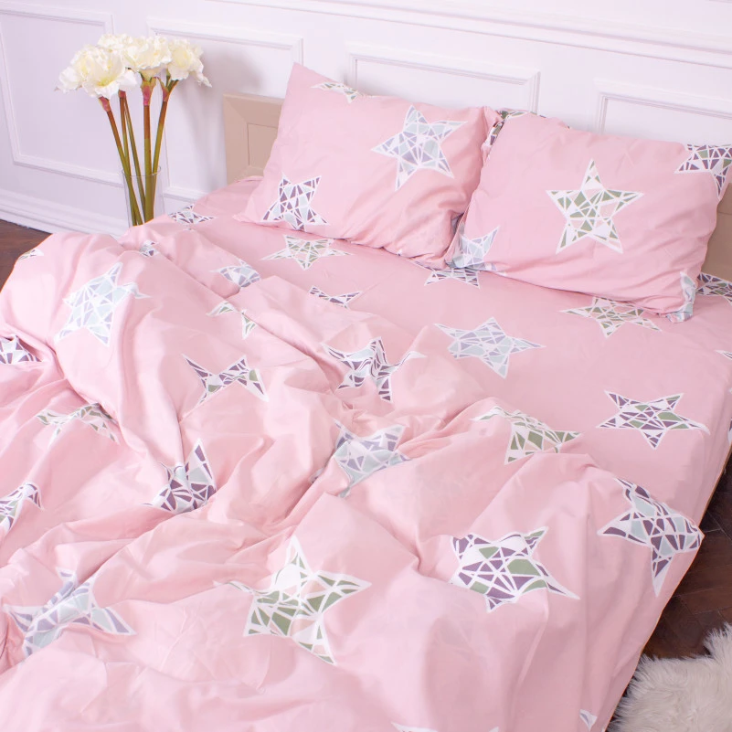 Комплект постельного белья Микрофибра принт 15-0202 Victoria  - 5