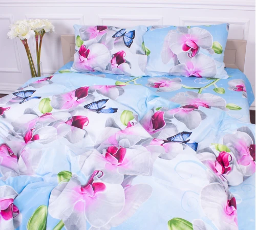 Комплект постельного белья Микрофибра принт 15-0151 Austria  - 2