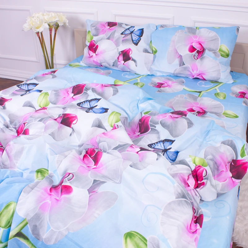 Комплект постельного белья Микрофибра принт 15-0151 Austria  - 2