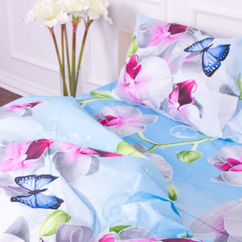 Комплект постельного белья Микрофибра принт 15-0151 Austria  - 3