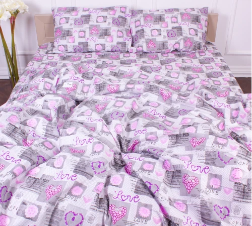 Комплект постельного белья Микрофибра принт 15-0119 Dancer 