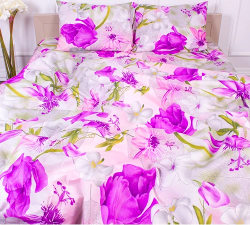 Комплект постельного белья Микрофибра принт 15-0056 Lumpur 