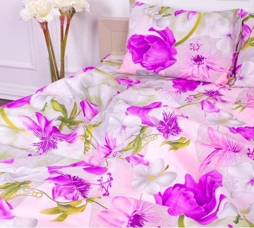 Комплект постельного белья Микрофибра принт 15-0056 Lumpur  - 2