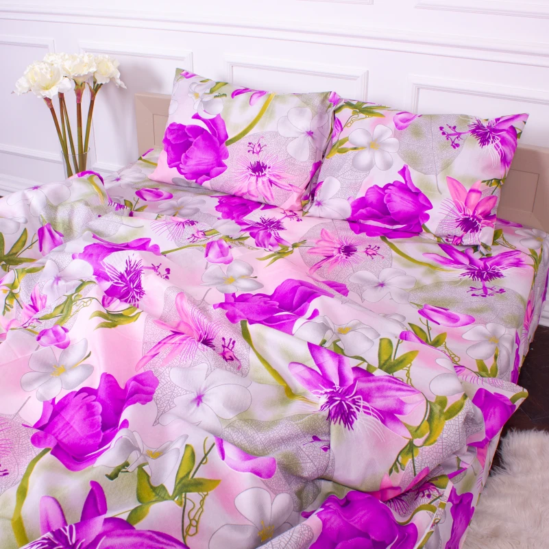 Комплект постельного белья Микрофибра принт 15-0056 Lumpur  - 3