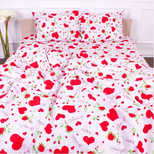 Комплект постільної білизни Мікрофібра принт 15-0223 Libreville 