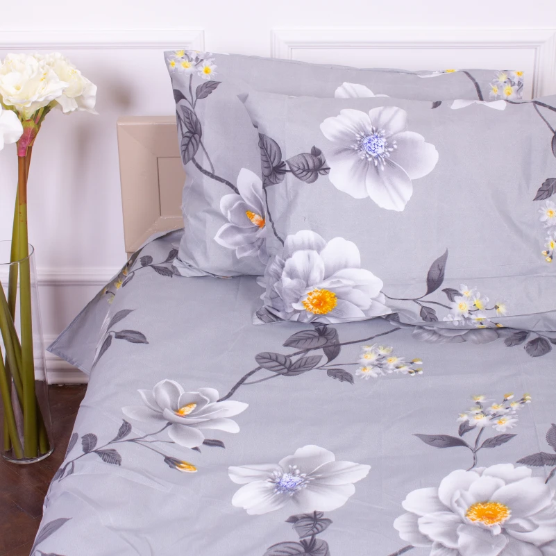 Комплект постельного белья Микрофибра принт 15-0235 Dulness  - 3