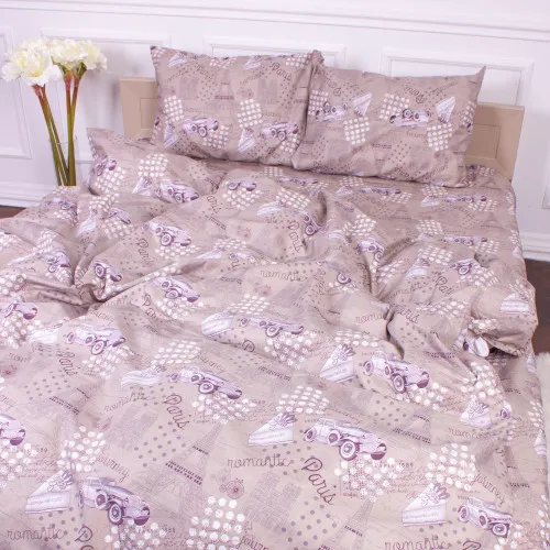 Підковдра Мікрофібра принт 15-0229 Cappuccino  - 2