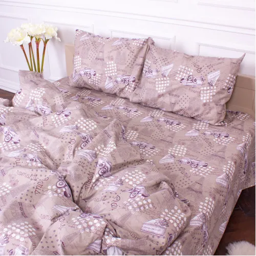 Підковдра Мікрофібра принт 15-0229 Cappuccino 