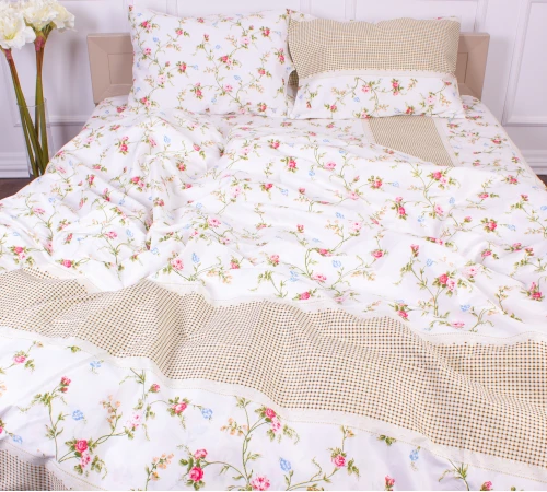 Комплект постельного белья Микрофибра принт 15-0181 Nancy 