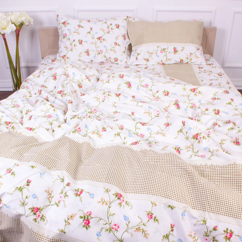 Комплект постельного белья Микрофибра принт 15-0181 Nancy 