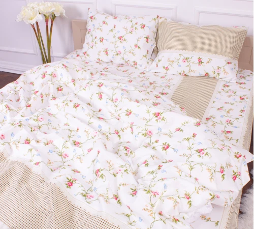 Комплект постельного белья Микрофибра принт 15-0181 Nancy  - 2