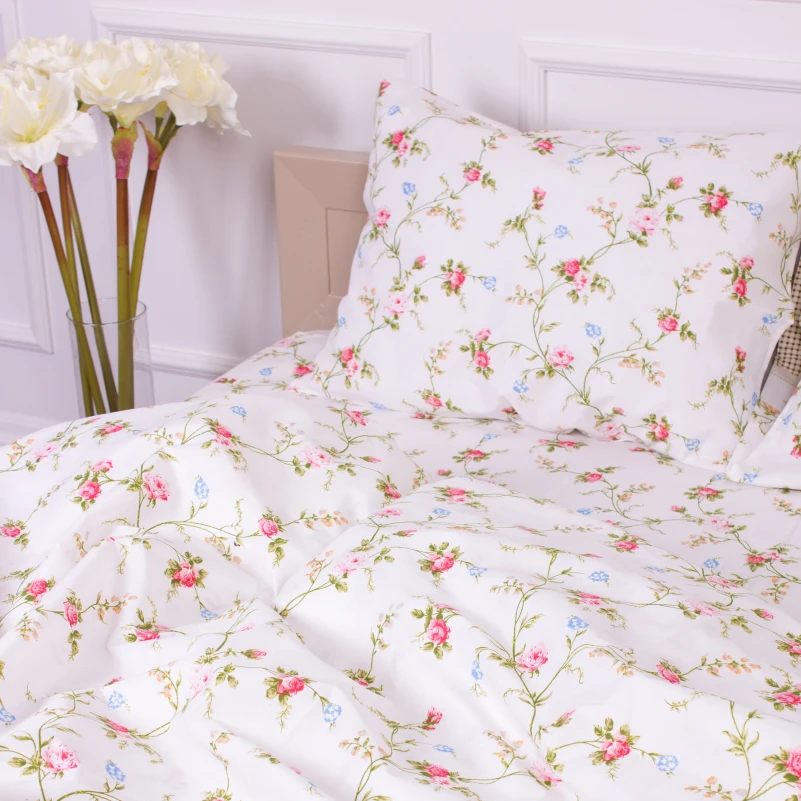 Комплект постельного белья Микрофибра принт 15-0181 Nancy  - 2